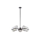 Renwil LPC4504 Roca 5-luminaires 40W Albâtre Incandescente/LED Suspendu