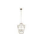Renwil LPC4508 Versailles 4-luminaires 5W Laiton brossé antique foncé plaqué LED Suspendu