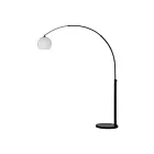 Renwil LPF3158 Pura 40W Enduit de poudre noir mat Lampadaire