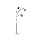 Renwil LPF3161 Aguillard 40W Plaqué nickel brossé Lampadaire