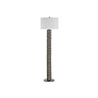Renwil LPF3189EV Moringa 1-luminaire 150W Gris charbon chaud peint à la main Incandescente/LED Lampe sur pied