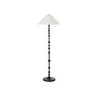 Renwil LPF3194 Petrus 1-luminaire 100W Noir mat revêtu par poudre Incandescente/LED Lampe sur pied