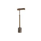 Renwil LPF3196 Gusle 1-luminaire 40W Laiton brossé antique foncé Incandescente/LED Lampe sur pied