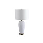 Lampe de table Renwil Nissa LPT1243 100W Blanc mat texturé