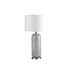 Lampe de table Renwil Ahrens LPT1246 100W Effet Marbre Gris/Blanc