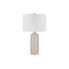 Renwil Ixia LPT1263 Blanc cassé poli 100W Lampe de table
