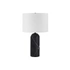 Renwil Tyne LPT1273 Noir aiguisé naturel 100W Lampe de table