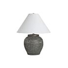 Renwil LPT1279 Lino 1-Lumière 100W Olive lavé LED Lampe de table