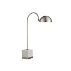 Renwil LPT1287 Edessa 1-Lumière 40W Plaqué nickel brossé LED Lampe de table