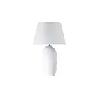 Renwil LPT1298 Katya 60W Texturé Blanc mat Lampe de table