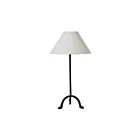 Renwil LPT1307 Kitts 40W Plaqué noir mat Lampe de table