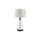 Renwil LPT1341 Navagio 150W Blanc gravé Lampe de table