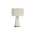 Renwil LPT1342 Nisrine 150W Alabaster Lampe de table