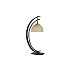 Renwil LPT1347 Pervinca 75W Bronze peint Lampe de table