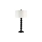 Renwil LPT1358 Tulum 150W Noir mat lavé Lampe de table