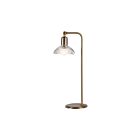 Renwil LPT1365 Samos 1-luminaire 40W Laiton brossé antique plaqué Incandescente/LED Lampe de table