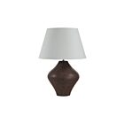 Renwil LPT1368 Pontia 1-luminaire 150W Brun peint Incandescente/LED Lampe de table