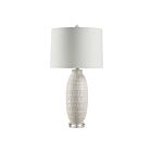 Renwil LPT1397EV Sereno 1-luminaire 150W Blanc Incandescente/LED Lampe de table