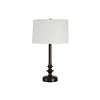 Renwil LPT1446EV Zyra 1-luminaire 29W Bronze foncé mat revêtu par poudre Lampe de table