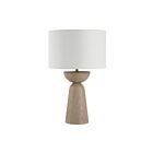 Renwil LPT1457EV Alba 25W Chêne blanc clair LED Lampe de table