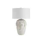 Renwil LPT1461EV Wavy 1-luminaire 25W Blanc cassé texturé peint LED Lampe de table