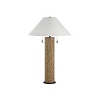Renwil LPT1463EV Pino 9W Chêne brun sculpté LED Lampe de table