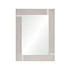 Renwil MT1318 Capiz Champagne Feuille d'argent Miroir de courtoisie