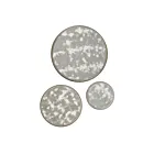 Renwil MT1499 Shire Argent antique Miroir de courtoisie