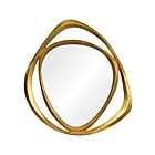 Renwil MT2075 Goldie Feuille d'or Miroir de courtoisie