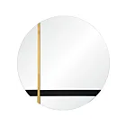 Renwil MT2269 Gavin Feuille d'or Miroir de courtoisie