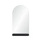 Renwil MT2432 Lucila Placage noir Miroir de courtoisie