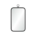 Renwil MT2462 Priscilla Noir mat Miroir de courtoisie