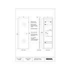 Renwil MT2485 LED Miroir