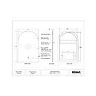Renwil MT2486 LED Miroir