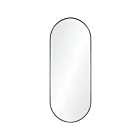 Renwil MT2510 Ammar Noir mat Miroir de courtoisie