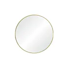 Renwil MT2529 Parga Plaqué laiton satiné Miroir de courtoisie