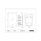 Renwil MT2567 LED Miroir CCT sélectionnable