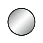 Renwil MT2630 Namur Noir mat Miroir de courtoisie