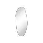 Renwil MT2704 Enina Revêtement en poudre noir mat Miroir de courtoisie