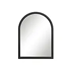 Renwil MT2715 Olfito Noir mat peint Miroir de courtoisie
