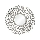 Renwil MT849 Andromeda Nickel satiné Miroir de courtoisie