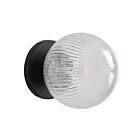 Renwil Brian WS129 Revêtement en poudre noir mat 35W Applique murale