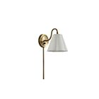 Renwil WS177 Arielle 1-luminaire 5W Laiton brossé antique plaqué LED Lampe murale