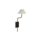 Renwil WS181 Margarita 1-luminaire 5W Bronze antique foncé revêtu par poudre LED Lampe murale