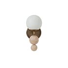 Renwil WS183 Celestia 1-luminaire 5W Laiton antique mat plaqué LED Lampe murale
