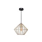 Plafonnier Renwil Empire LPC137 60W enduit de poudre or