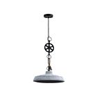 Plafonnier Renwil Watt LPC4049 40W fonte - enduit de poudre noire