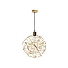 Plafonnier Renwil Sidereal LPC4058 40W fonte - poudre or