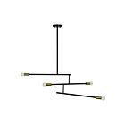 Plafonnier Renwil Tara LPC4255 100W acier - poudre noire