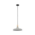 Plafonnier Renwil Viola-May LPC4331 40W texturé - enduit de poudre noire